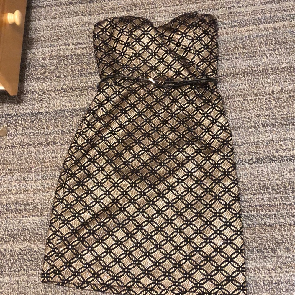 Gold and Black Maurice’s Dress